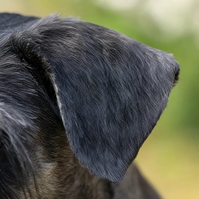 Standard Schnauzer — ears