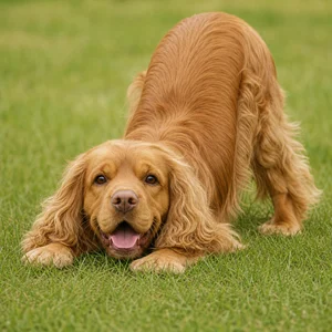 Sussex Spaniel — playful