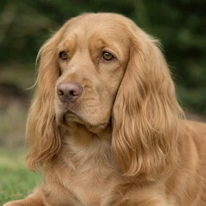 Sussex Spaniel — relaxed