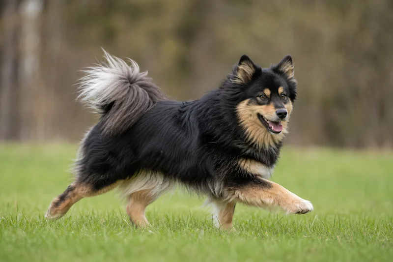 Swedish Lapphund — running