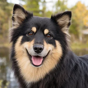 Swedish Lapphund — happy