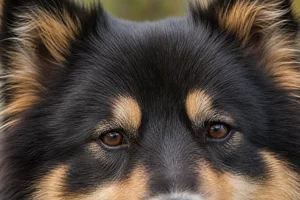 Swedish Lapphund — eyes