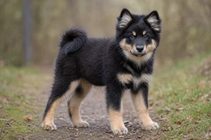 Swedish Lapphund — puppy (~4 mo)