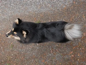 Swedish Lapphund — top