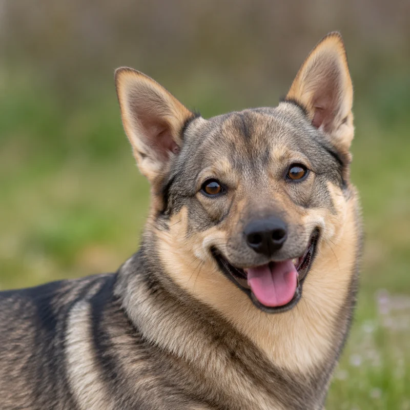 Swedish Vallhund — happy