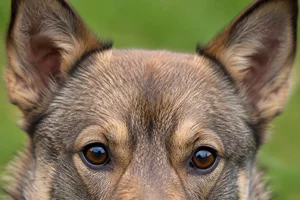 Swedish Vallhund — eyes