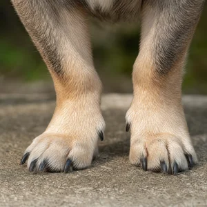 Swedish Vallhund — paws
