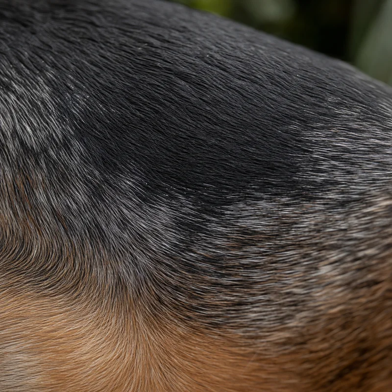Swiss Hound — coat texture