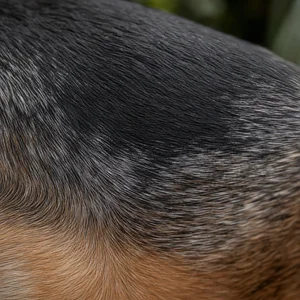 Swiss Hound — coat texture