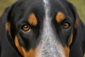 Swiss Hound — eyes