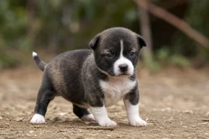 Taiwan Dog — young puppy (~1 mo)