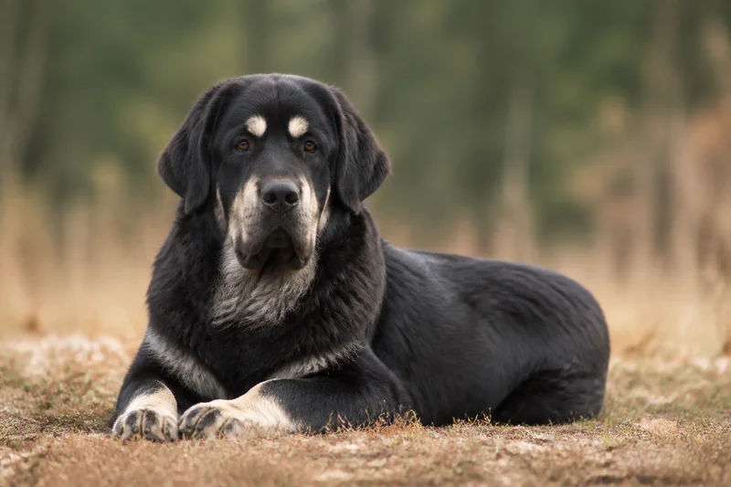Tatra Shepherd Dog — lying down