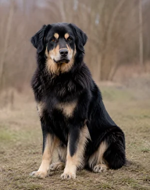 Tatra Shepherd Dog — sitting