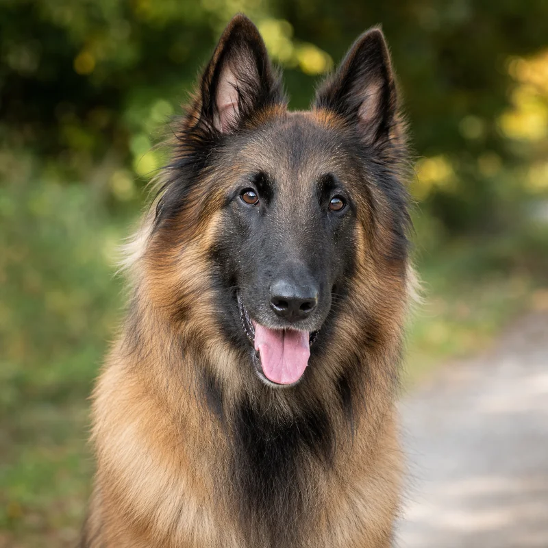 Belgian Tervuren — happy