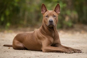 Thai Ridgeback — lying down