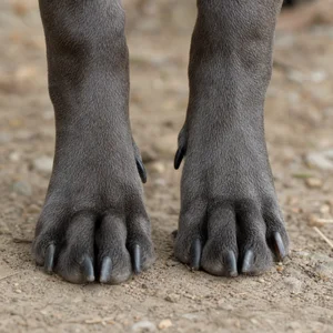 Thai Ridgeback — paws