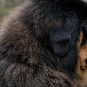 Tibetan Mastiff — coat texture