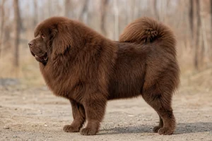 Tibetan Mastiff — Brown coat