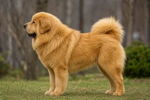 Tibetan Mastiff — Gold coat