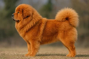 Tibetan Mastiff — Red Gold coat