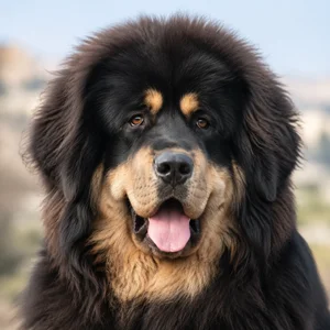 Tibetan Mastiff — happy