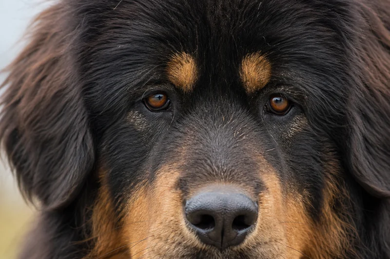 Tibetan Mastiff — eyes