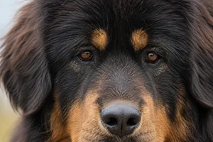 Tibetan Mastiff — eyes