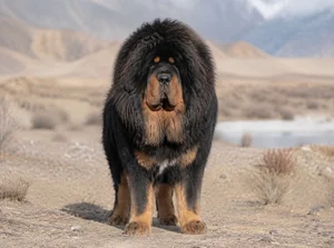 Tibetan Mastiff — front