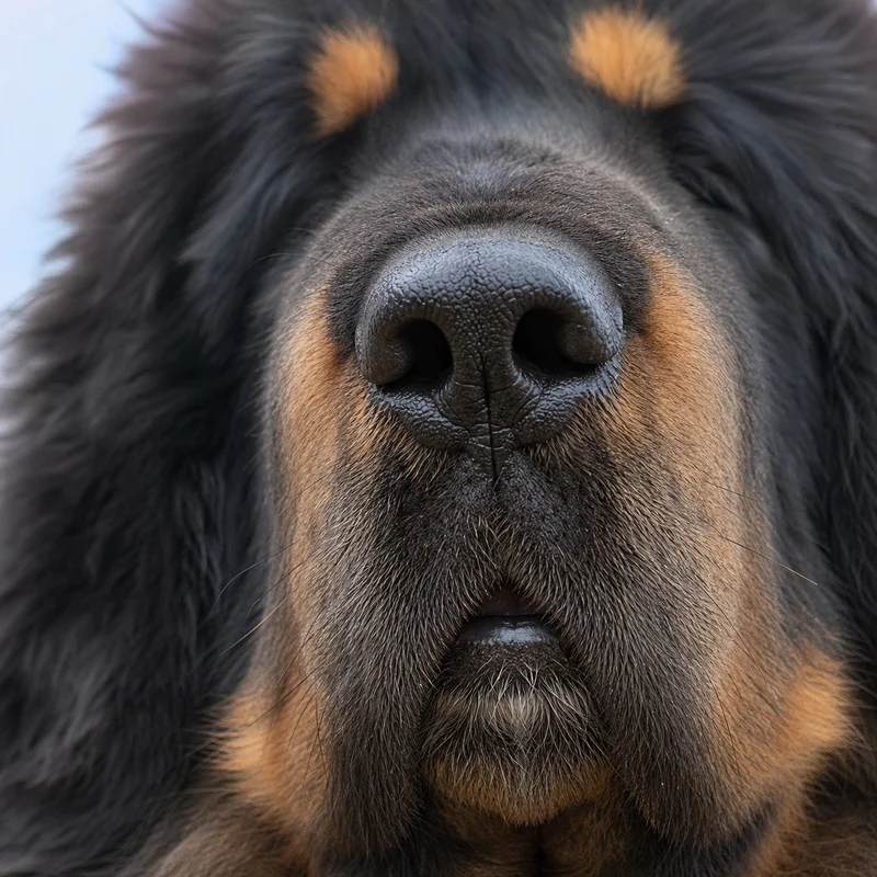 Tibetan Mastiff — nose