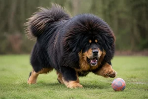 Tibetan Mastiff — playing