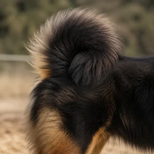Tibetan Mastiff — tail