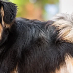 Tibetan Spaniel — coat texture