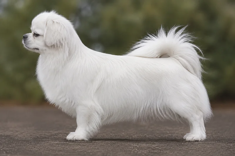 Tibetan Spaniel — White coat