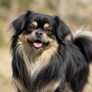 Tibetan Spaniel — happy