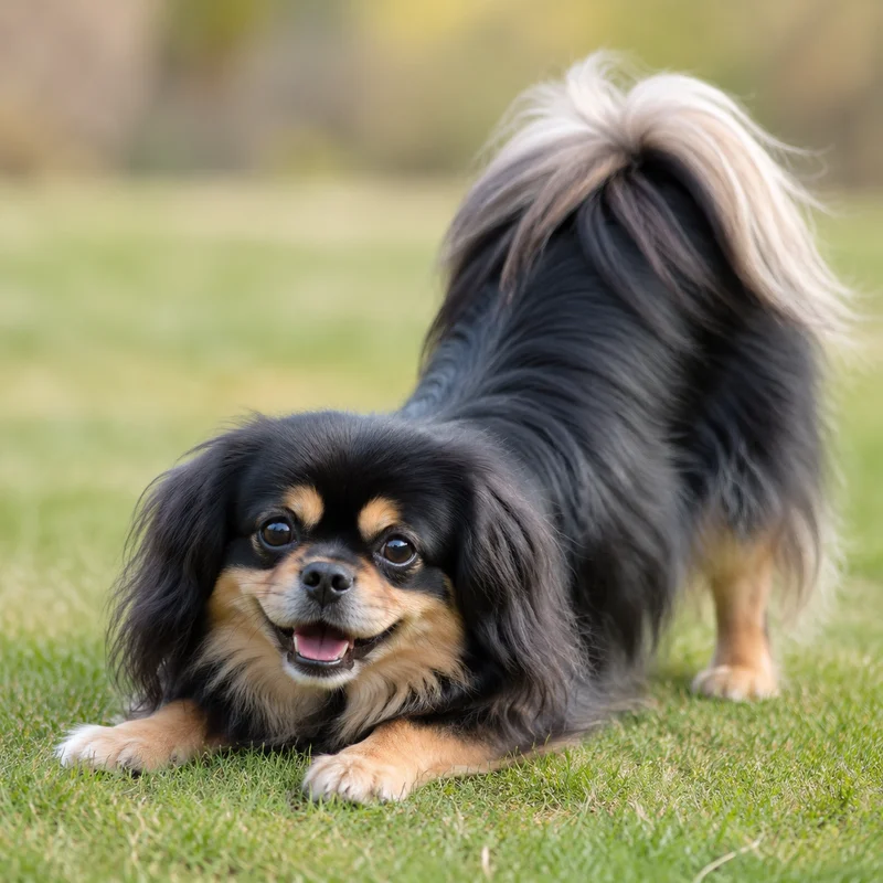 Tibetan Spaniel — playful