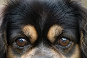 Tibetan Spaniel — eyes