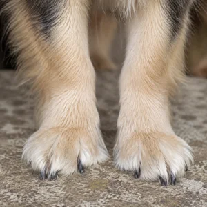 Tibetan Spaniel — paws