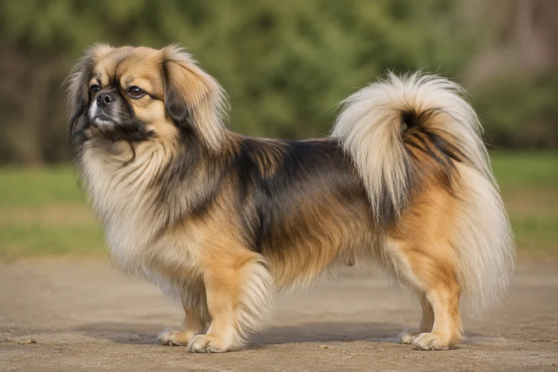 Tibetan Spaniel — side