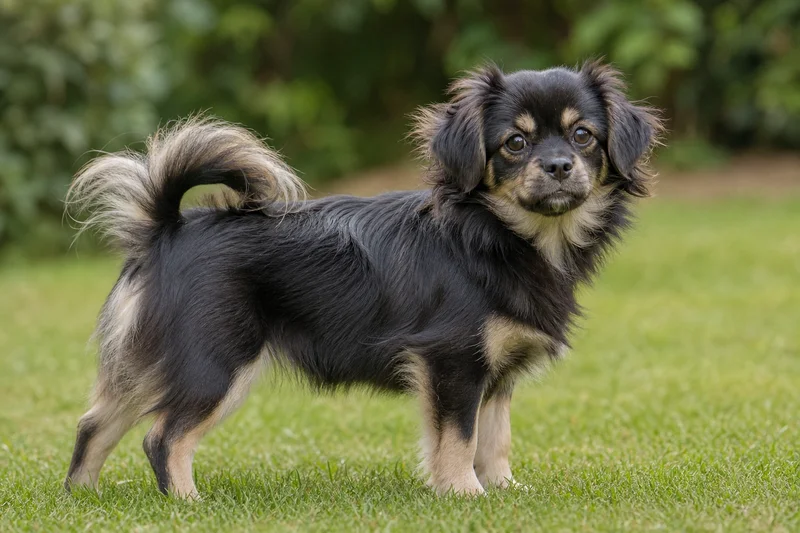 Tibetan Spaniel — puppy (~4 mo)
