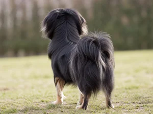 Tibetan Spaniel — rear