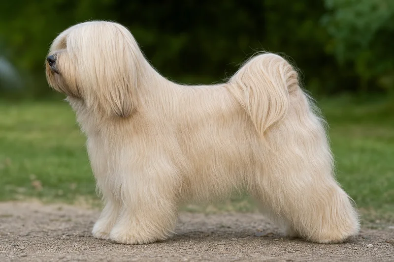 Tibetan Terrier — Cream coat