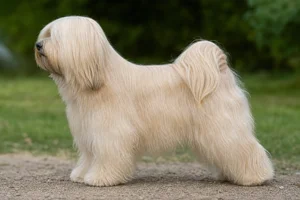 Tibetan Terrier — Cream coat