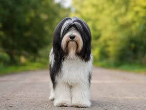 Tibetan Terrier — front