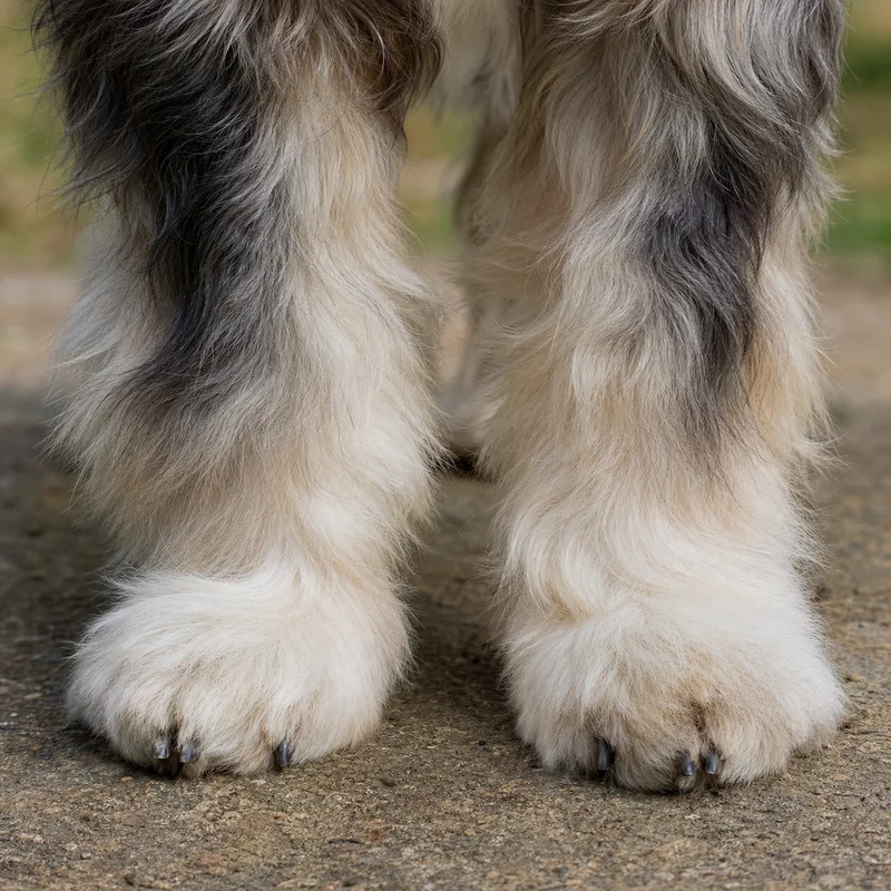 Tibetan Terrier — paws