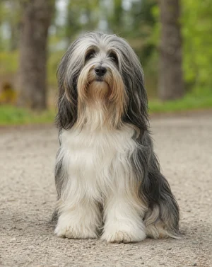 Tibetan Terrier — sitting