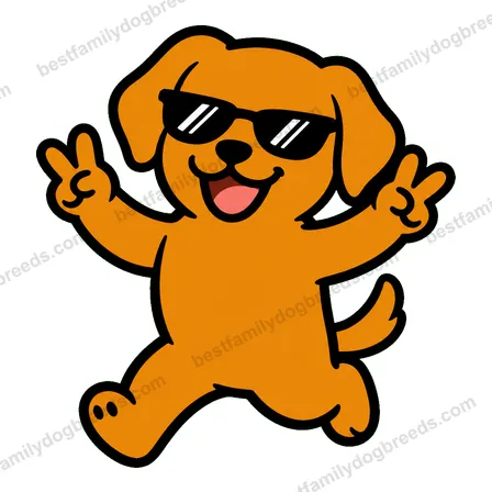 Vizsla cool dog meme sticker
