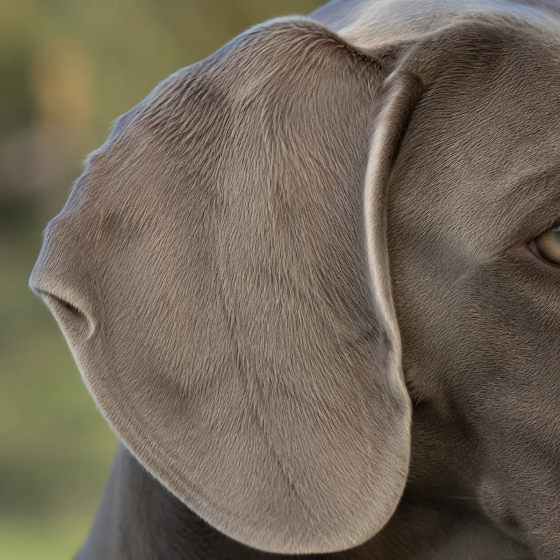 Weimaraner — ears
