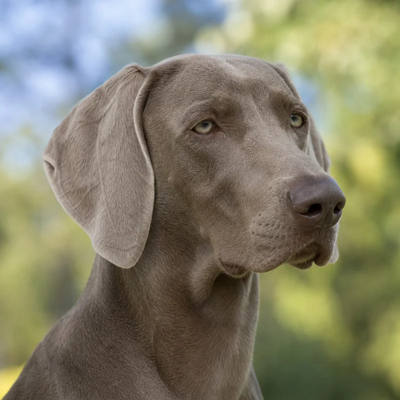 Weimaraner — relaxed