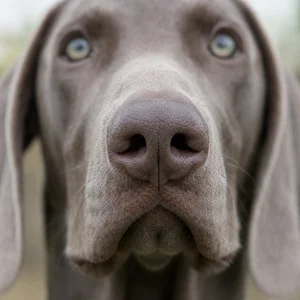 Weimaraner — nose