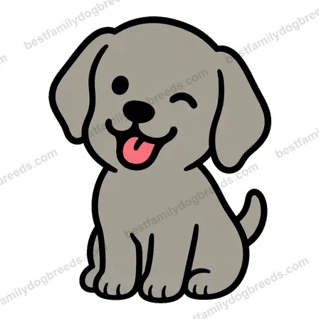 Weimaraner sticker 3